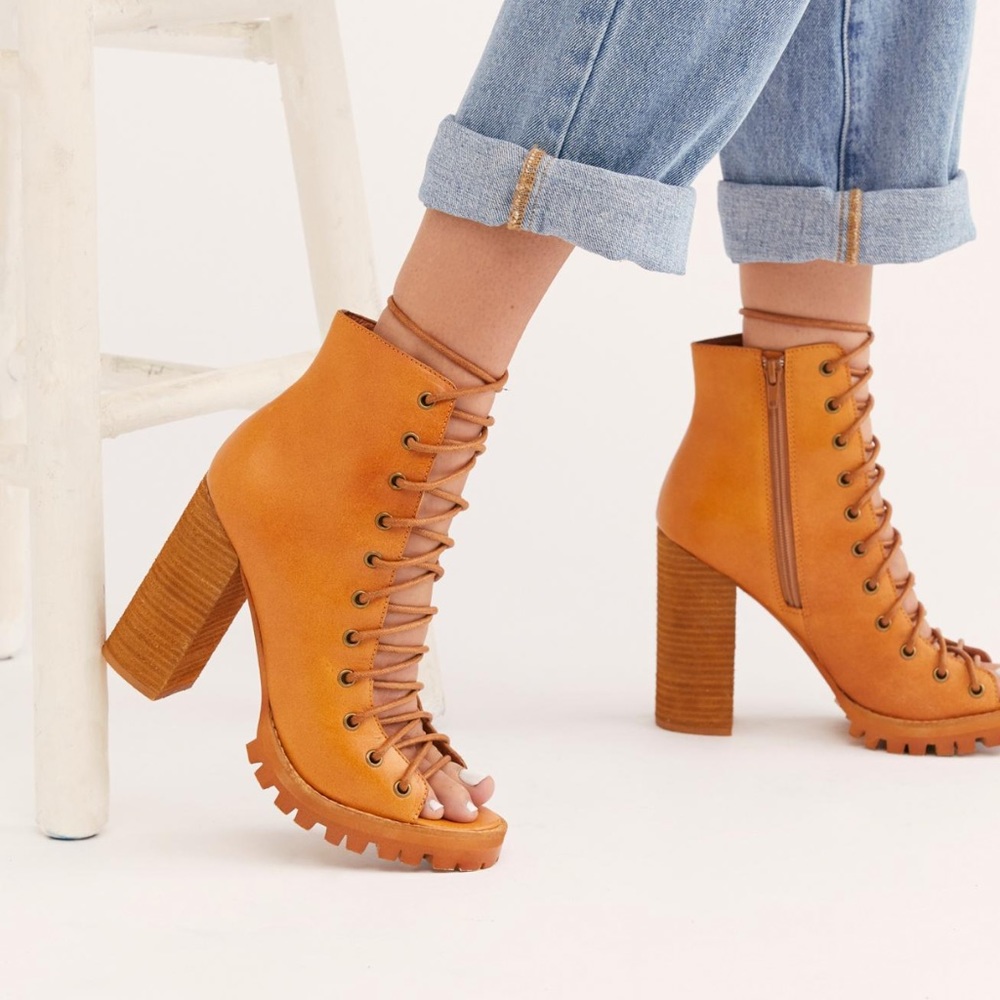 Free People X Jeffrey Campbell Palermo Lace Up